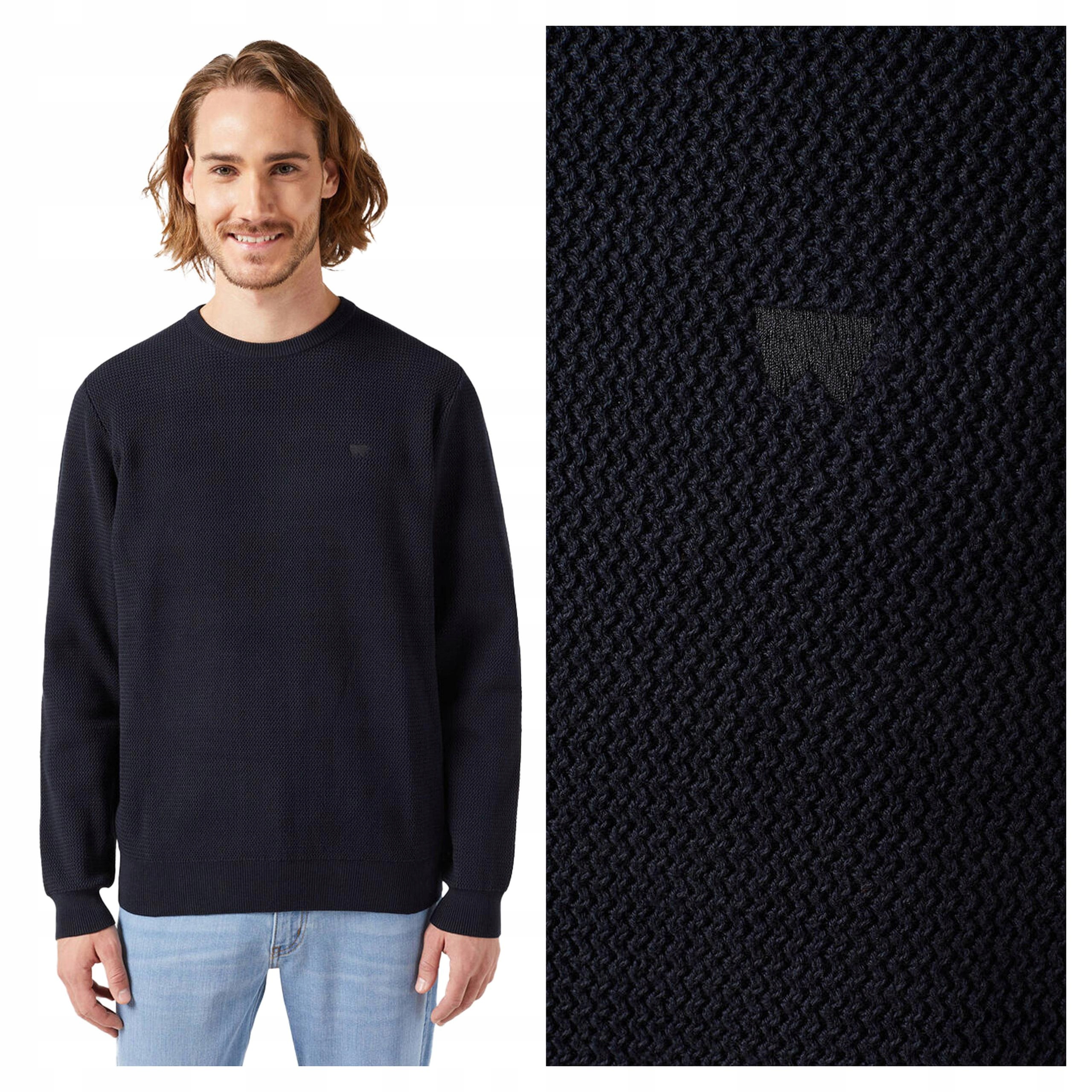 Pánský svetr Wrangler Crewneck Sweater M