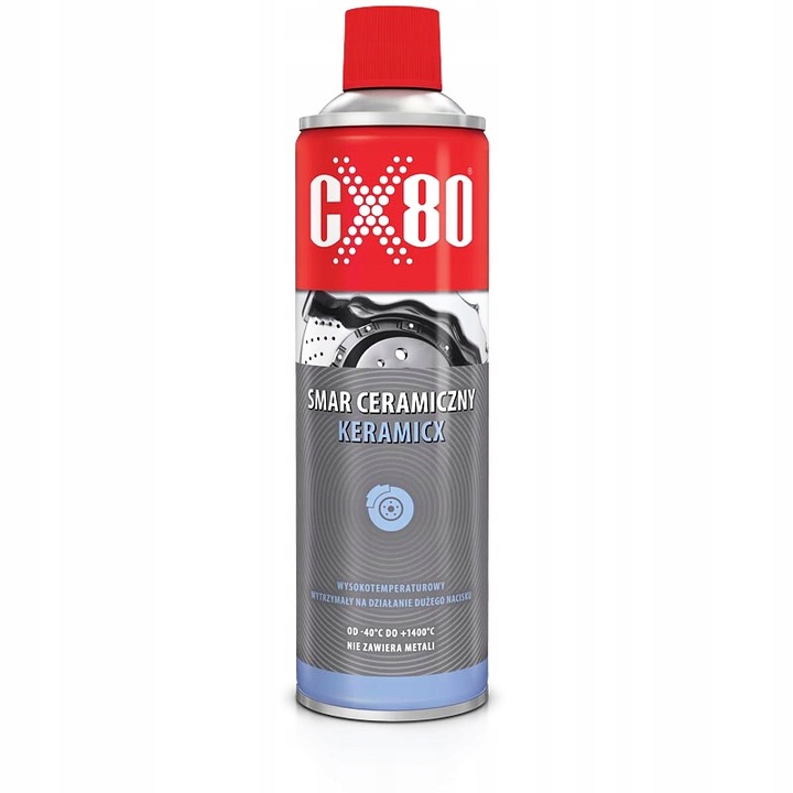 CX80 Smar Ceramiczny Wysokotemperaturowy 500ml Keramicx