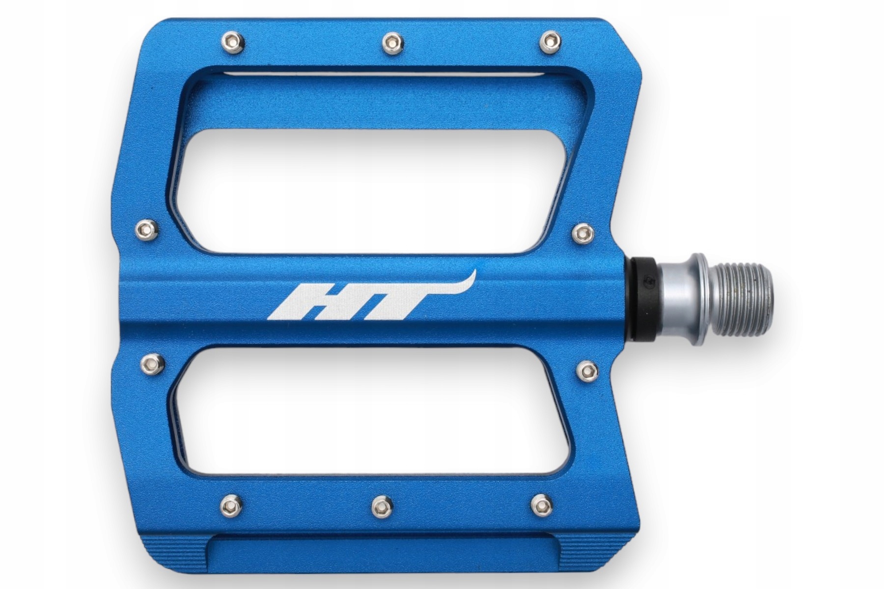 Silné Platformové Pedály Ht AN01 Royal Blue Dh Enduro Fr Dirt Mtb