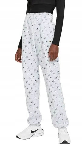 Dámské kalhoty Nike Sportswear Potisk Loose Fit DD9686-043 vel. L
