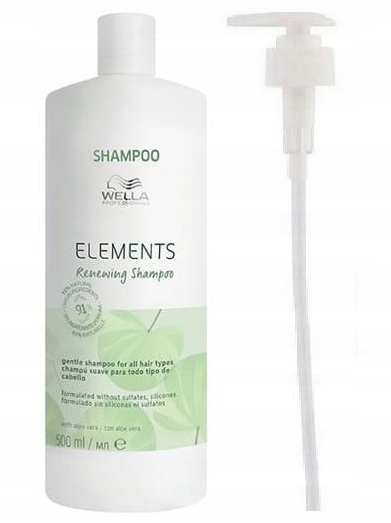 Wella Elements Renewing Šampon 1000 ml Pumpička