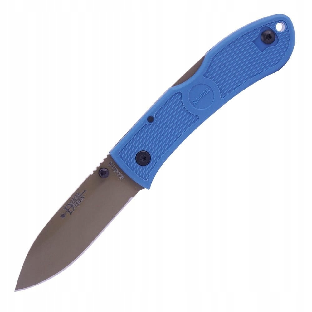 Nóż Ka-Bar 4062D2 Nóż składany Dozier Folding Hunter Niebieski