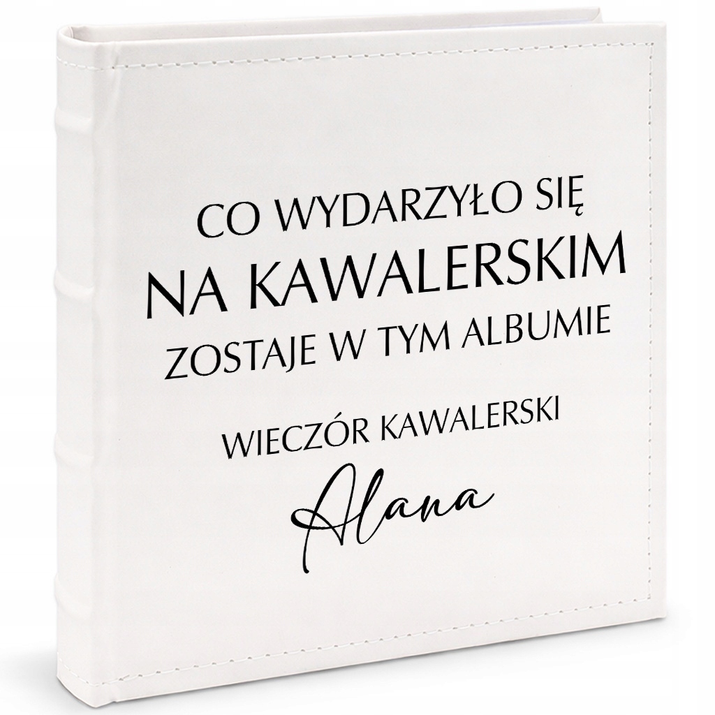 Album Ekokůže Na Fotografie 10 cm x 15 cm Všechno Zůstává V Albu *jméno*
