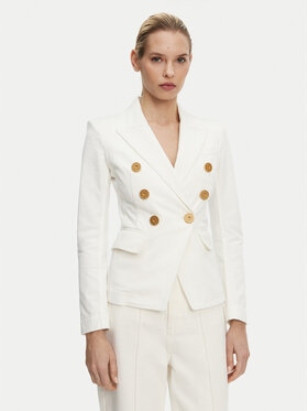 Balmain Damskie Marynarka Balmain-Df1Sg170Db69 0Fa Biały
