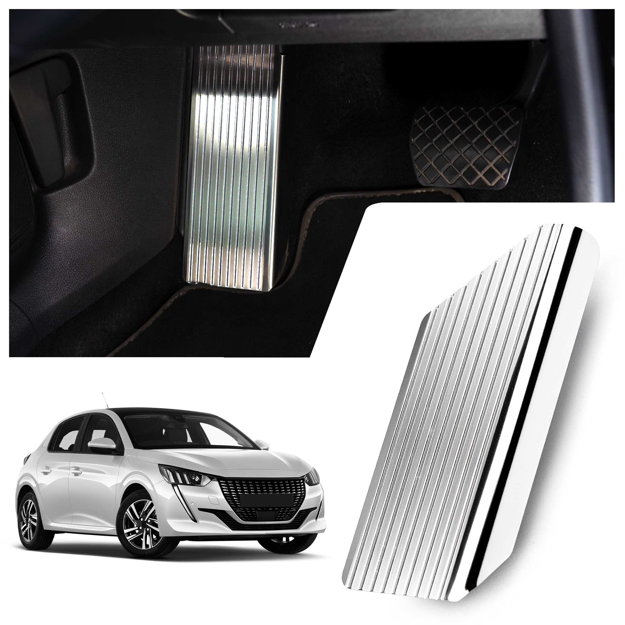 Podstupnice automobilová podnožka odpočívadla pro Peugeot 208 II 2019- Hatchback