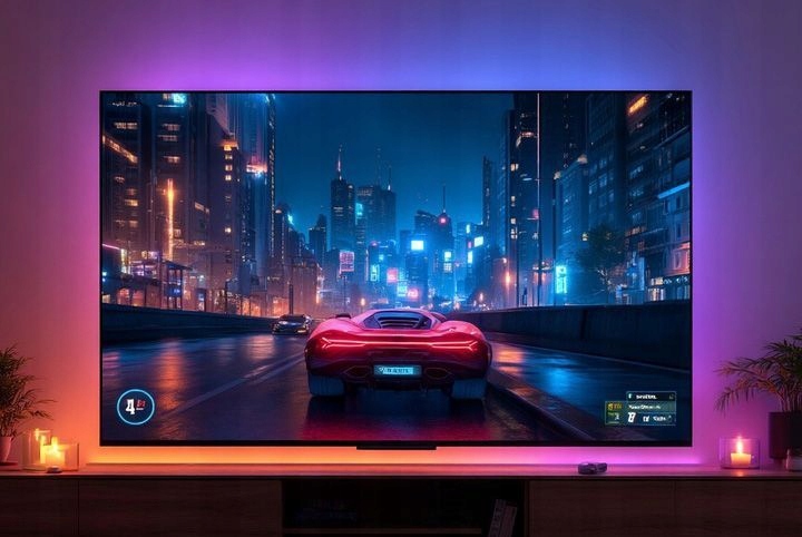 Philips Telewizor Ambilight 4K OLED 144 Hz Google TV 48