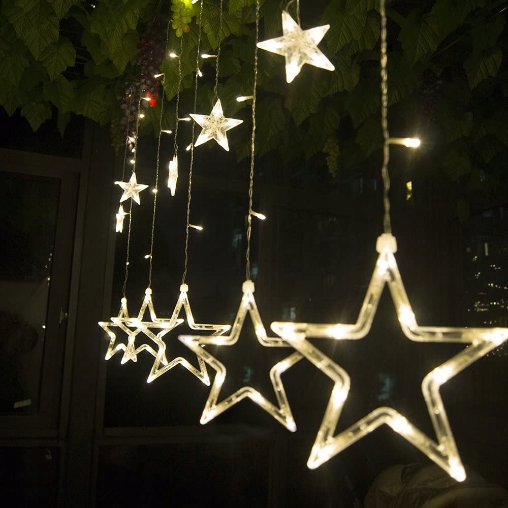 

Salcar Łańcuch świetlny Led 12 gwiazdek 138 diod