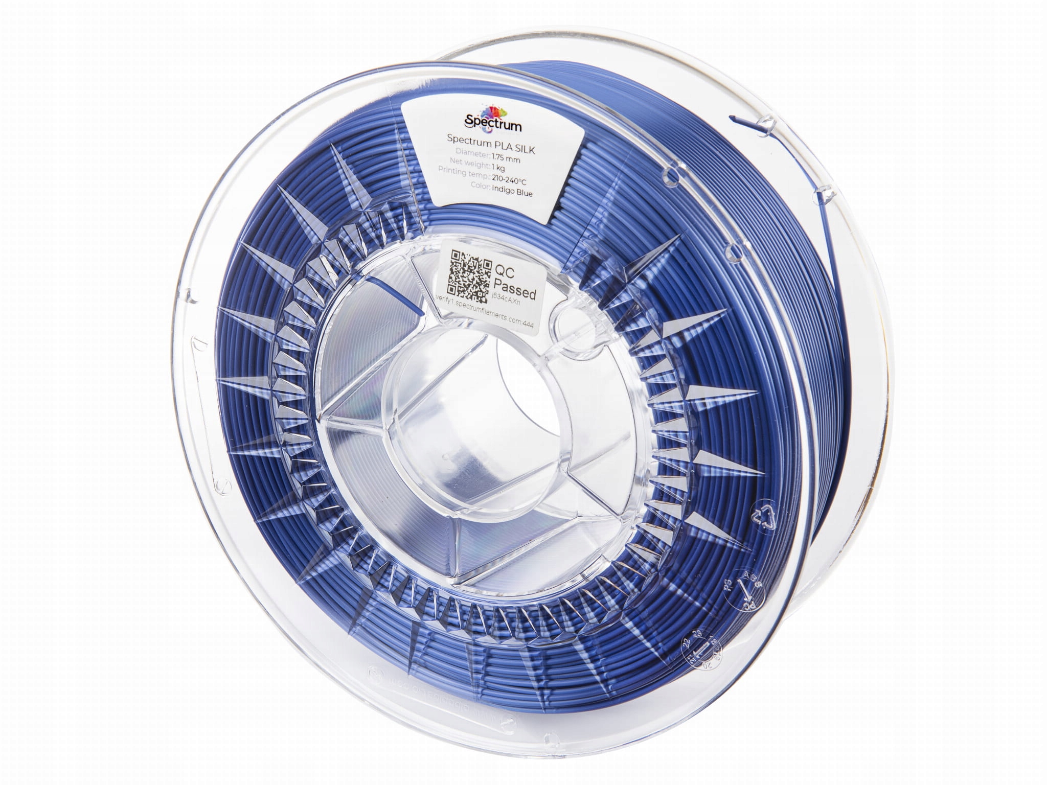 Filament Spectrum Silk Pla 1.75 mm Indigo Blue 1 kg