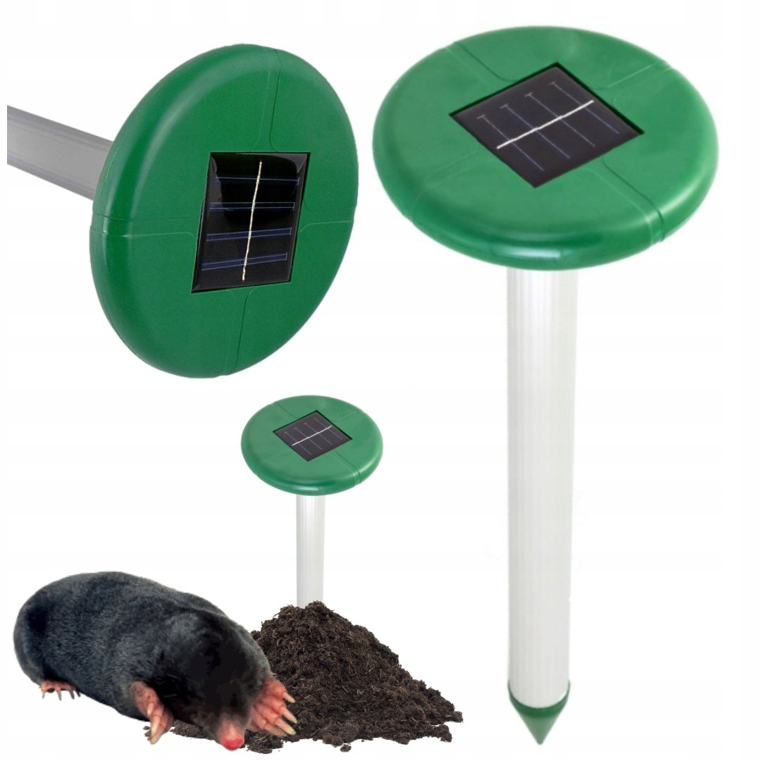 

Odstraszacz Kretów Gryzoni Solarny Solar 1000m2