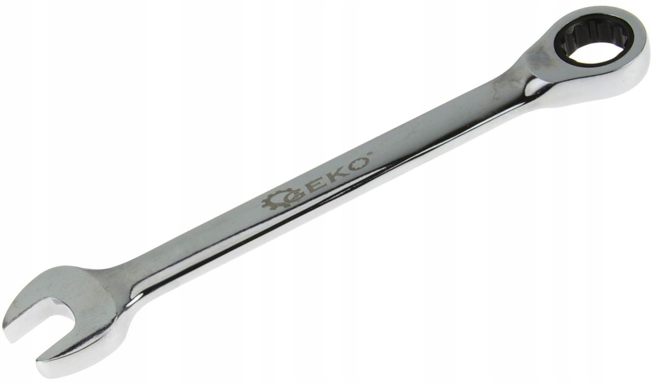 

Klucz płasko oczkowy z Grzechotką CrV 24mm