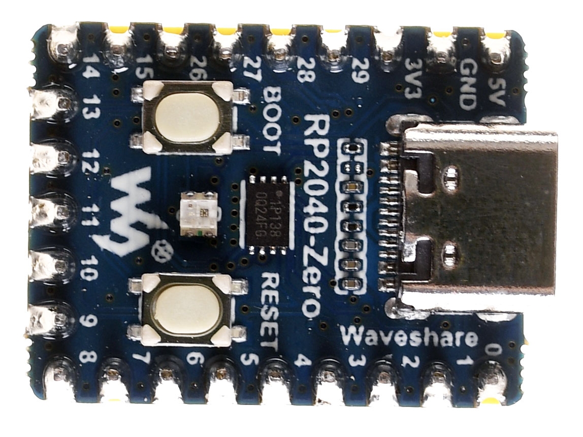 RP2040 Zero Raspberry Pi Micropython Arduino Код производителя RP2040-Zero