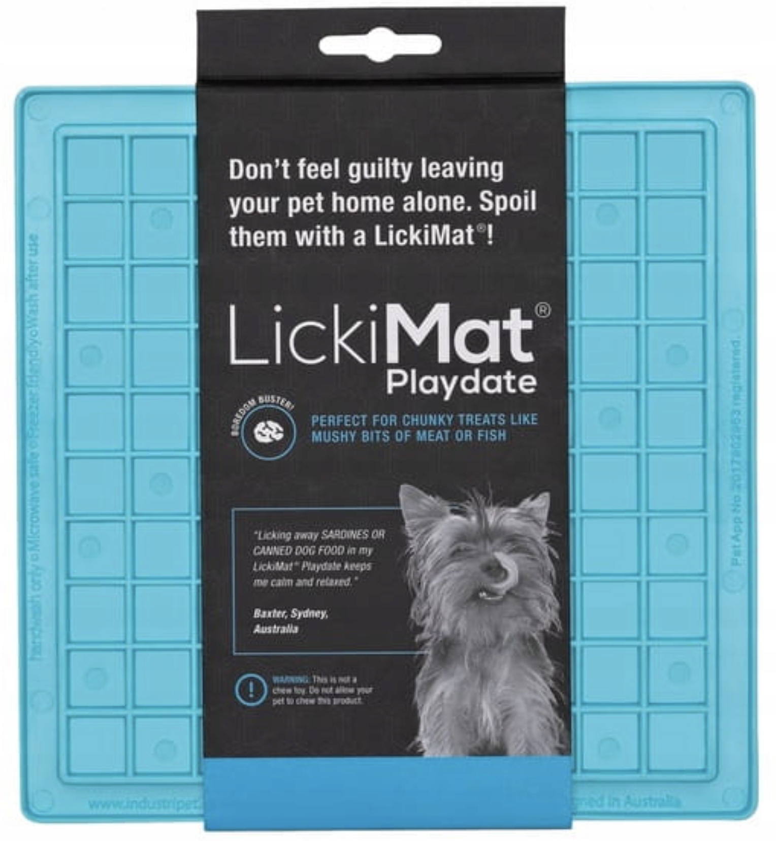 Mata PLAYDATE CLASSIC LickiMat turkusowy