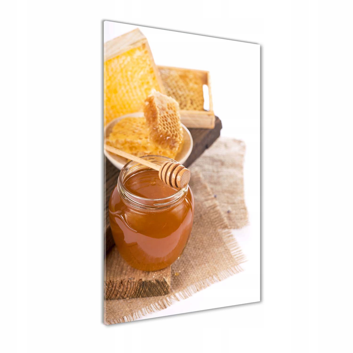 

Foto obraz akrylowy do salonu Plastry miodu 60x120