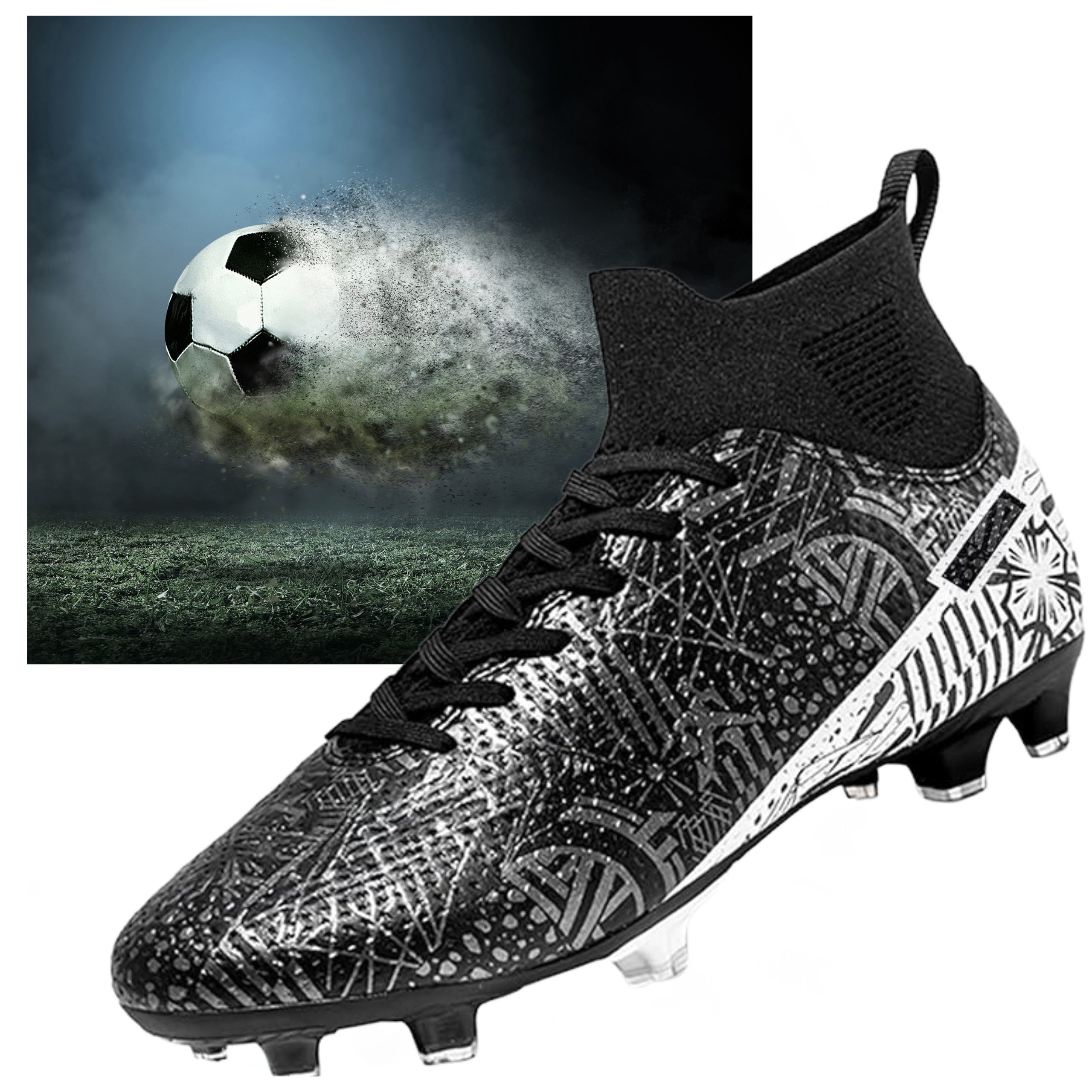 Korkové Fotbalová obuv tréninkové pánské kopačky na fotbal, sportovní lanka Fg