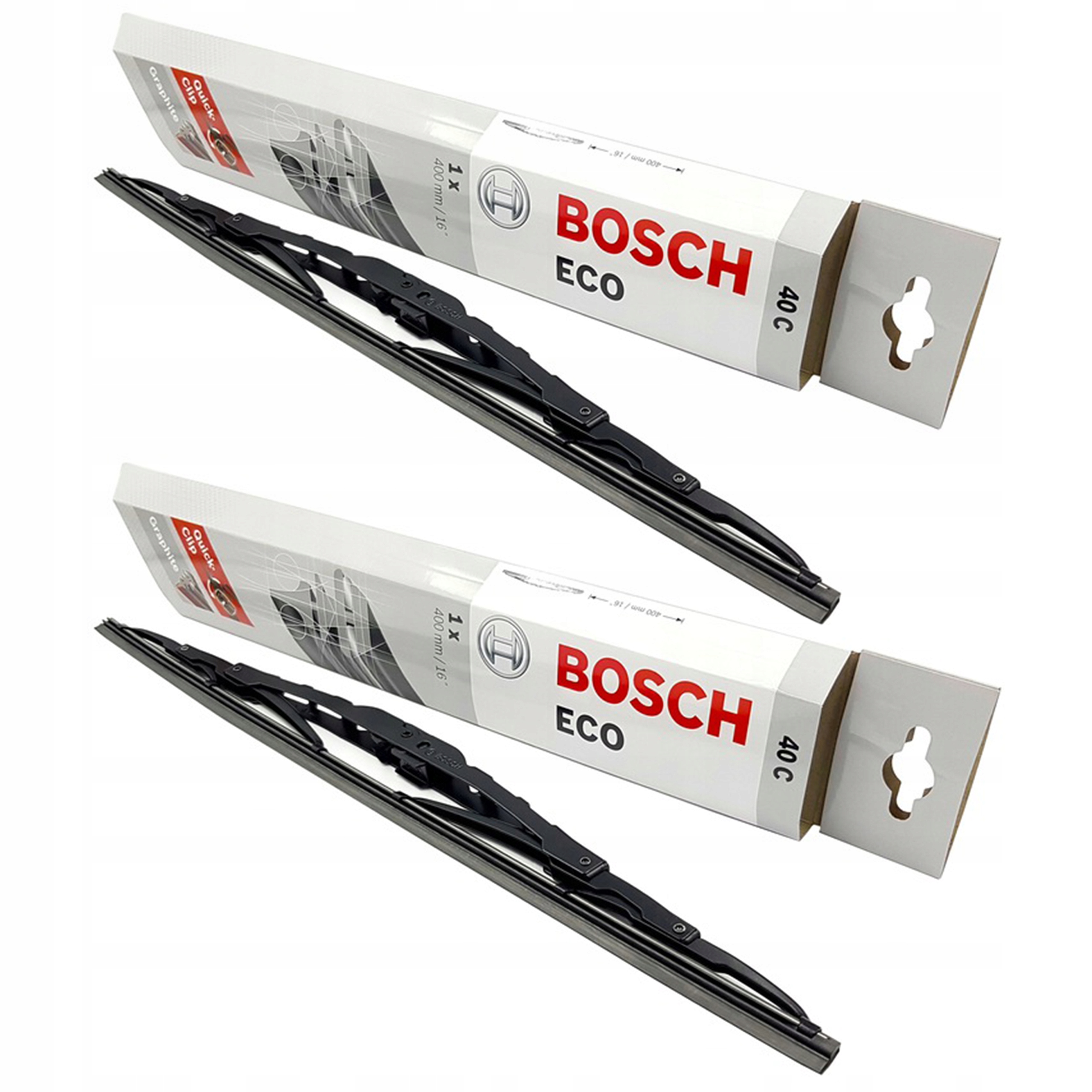 2x Pióro Wycieraczka Wycieraczki 40CM 400MM Bosch Eco