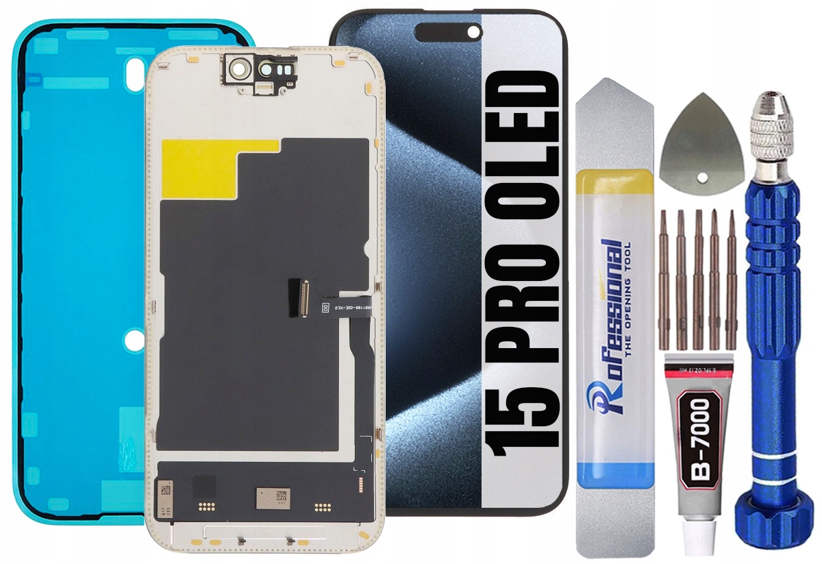 Displej Pro Iphone 15 Pro Oled IC Displej Těsnění
