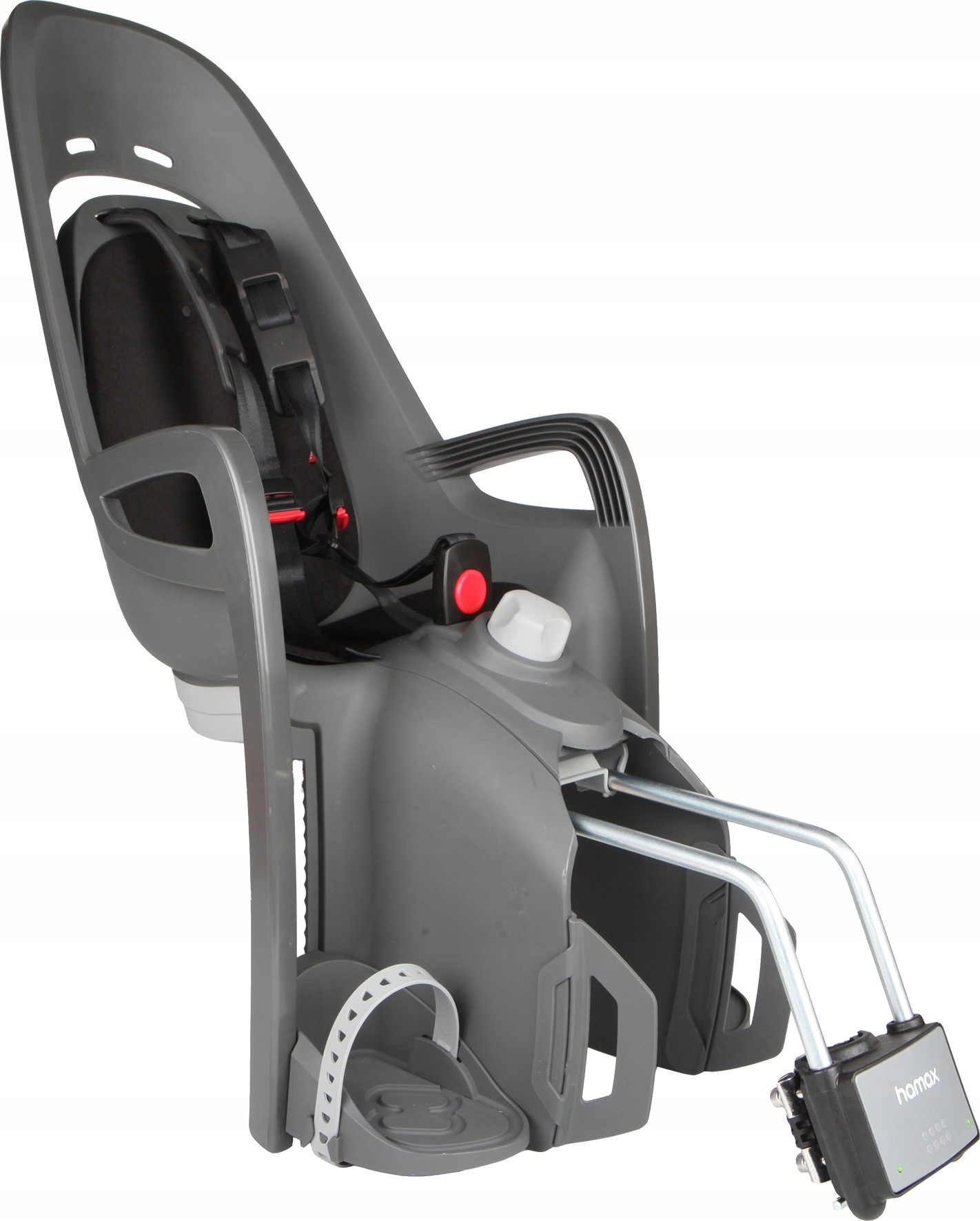 Cyklistická sedačka Hamax Zenith Relax šedo-černá