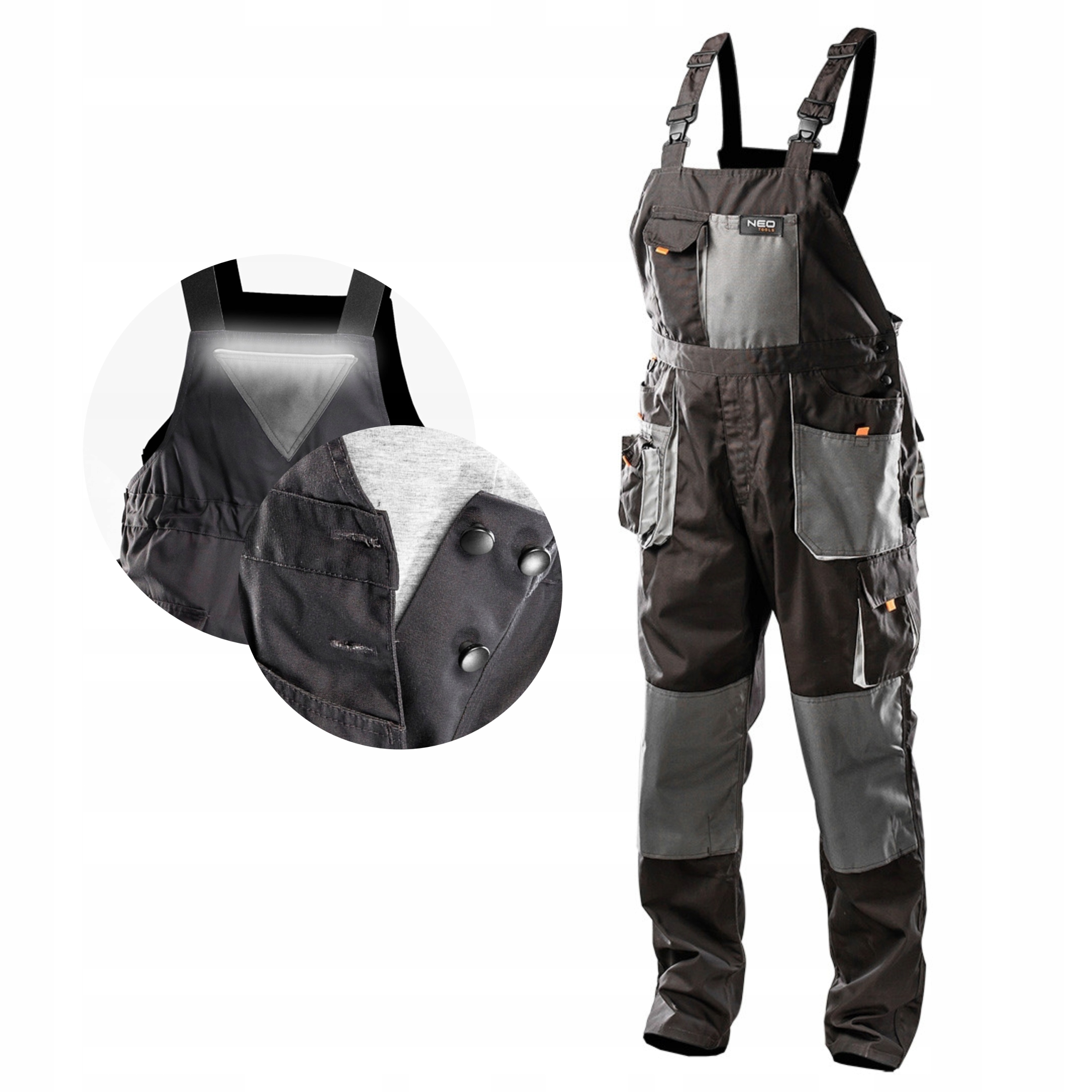 Нео рабочие брюки монтерские подтяжки длинные R. XL