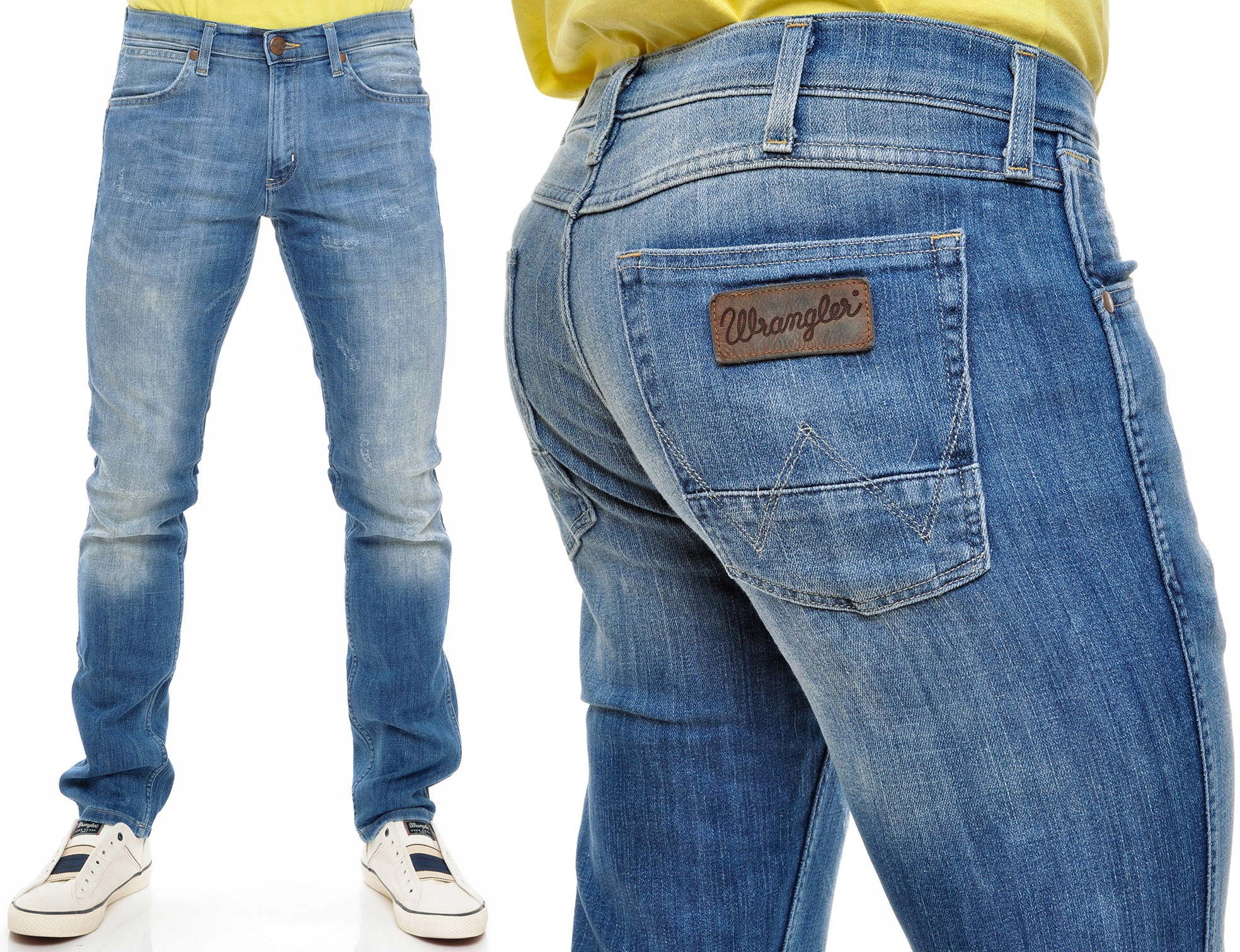 Wrangler kalhoty Blue modern slim Bostin W28 L32