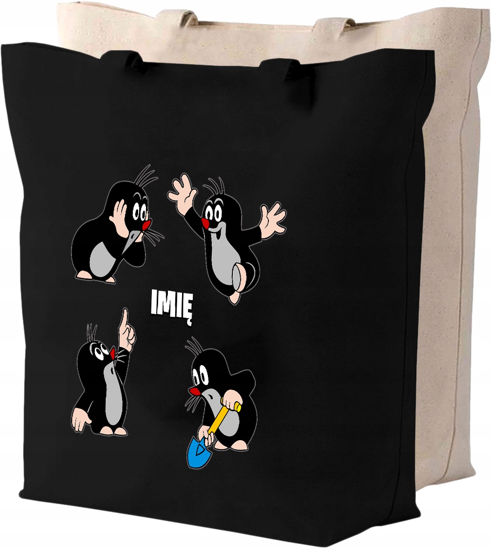 Torba bawełniana KRECIK + IMIĘ