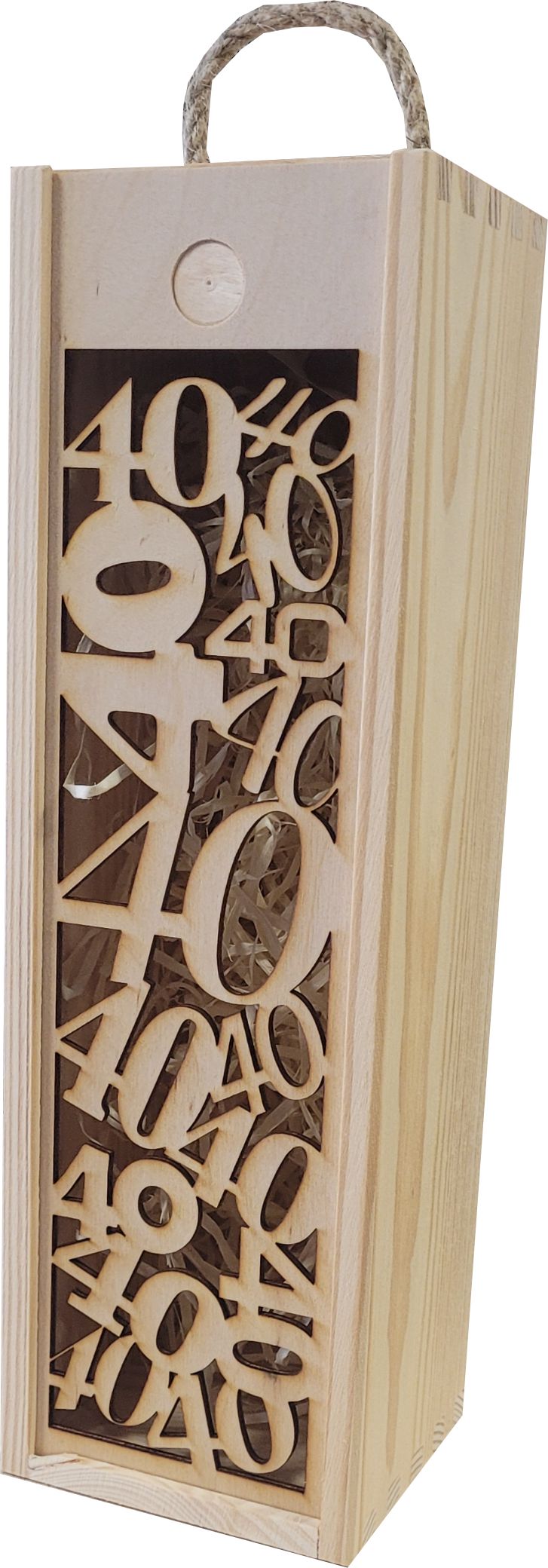 

Skrzynka na wino Urodziny 18 20 30 40 50