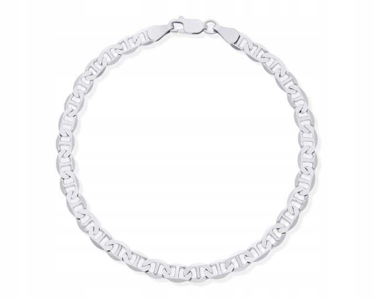 Pánský stříbrný náramek Široká vazba Gucci délka 23 cm Stříbro Rod ryzost 925