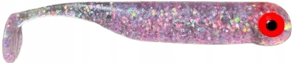 Great Fish GF1 49MM 10 Sztuk Glitter Pink Shrimp Scent Zapach Krewetki