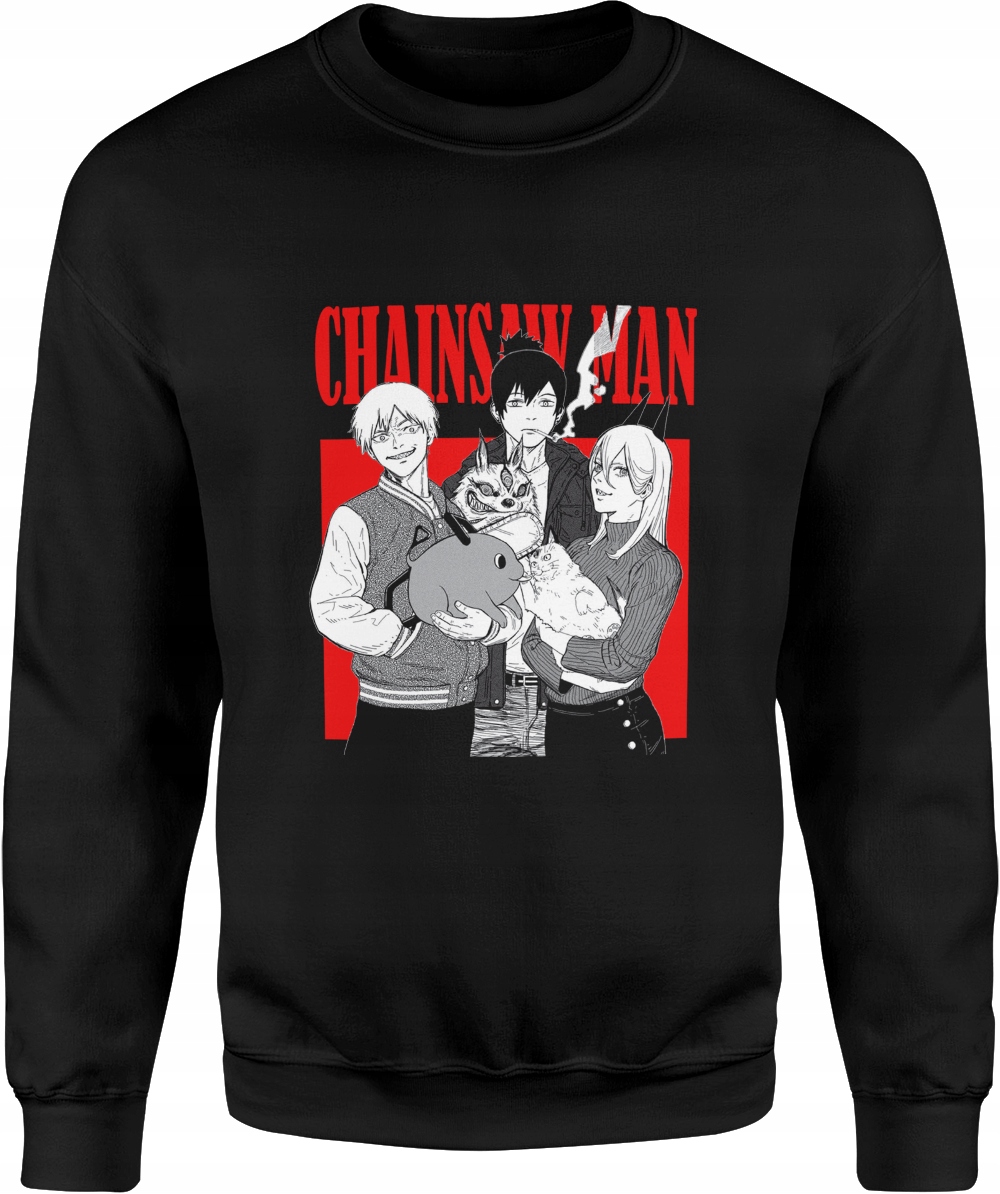 

Chainsaw Man Bluza Męska Anime Manga Rozmiar XL