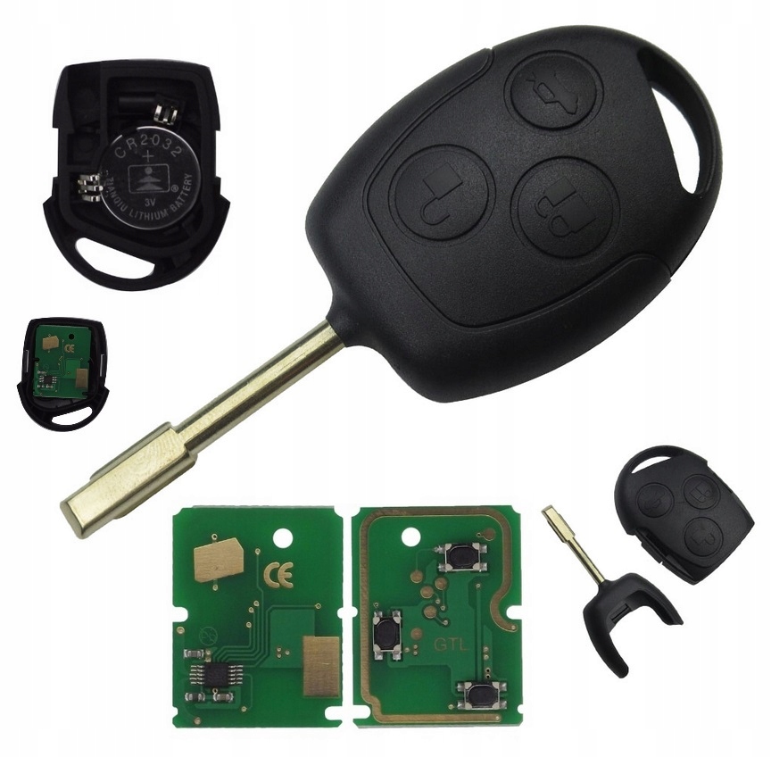 

Kluczyk Pilot Ford Mondeo Focus Transit 433Mhz