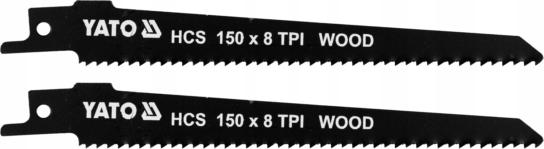 

Brzeszczoty Do Drewna Hcs 150MM 8TPI 2SZT