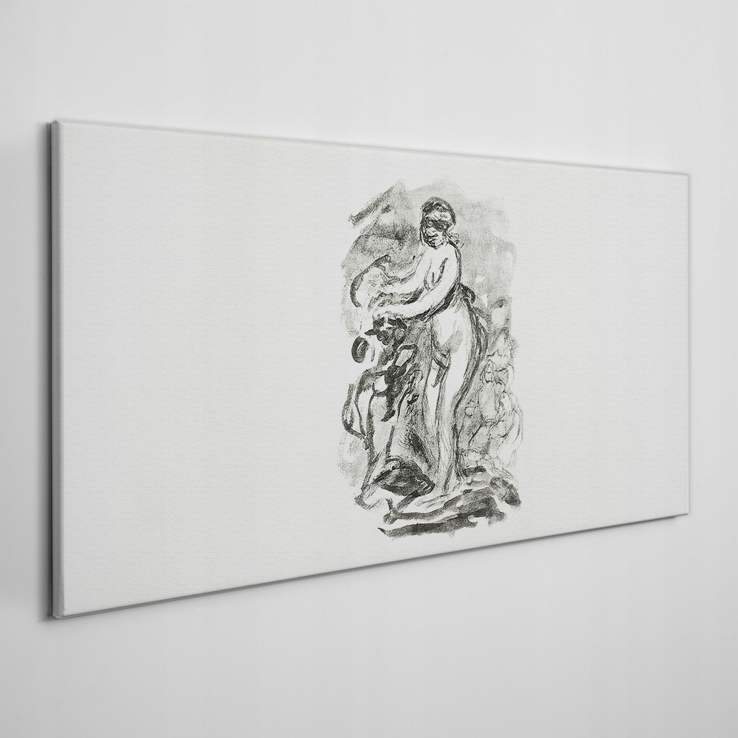 

Foto-obraz na ramie płótno Szkic vintage 120x60 cm