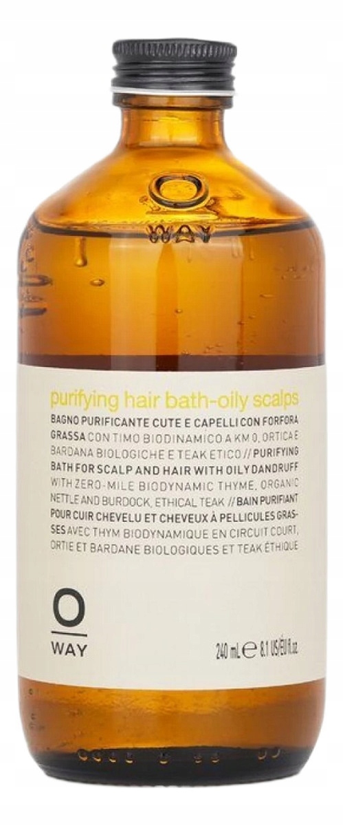 Oway čisticí koupel pro mastné lupy 240ml