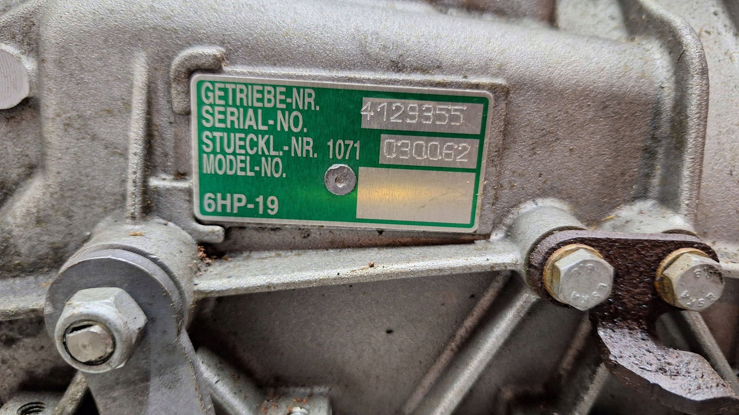 Getriebe AUTOMAT 7601243 6HP-19 BMW 3 E90 E91 2.0 D N47