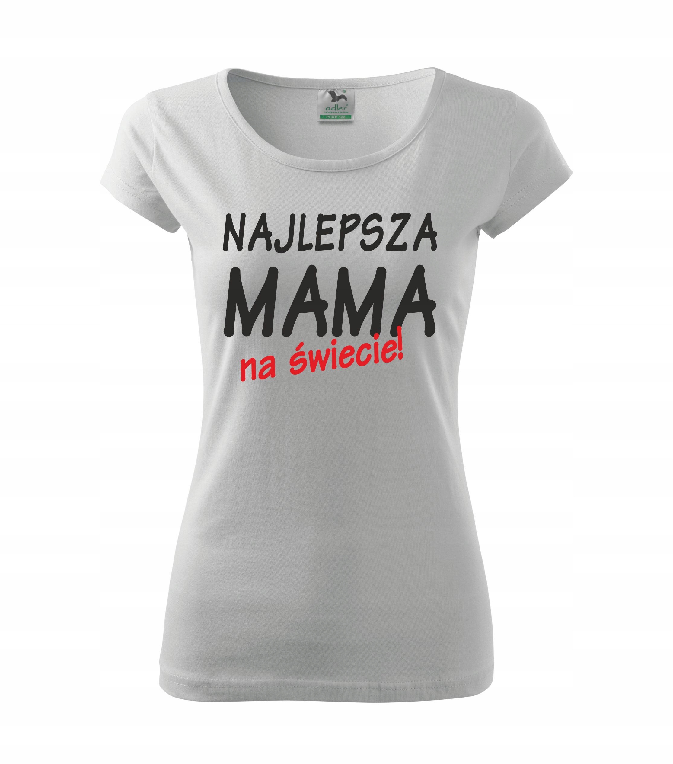 

Koszulka najlepsza super mama Dzień Mamy L