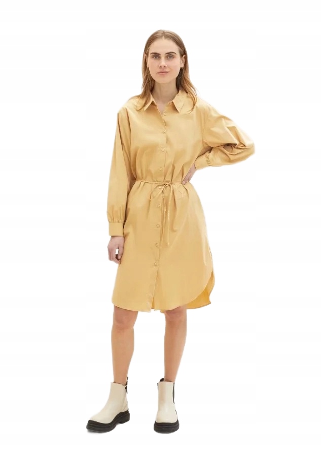 Tom Tailor Šaty S Podšívkou A Baskinkou M 6FA