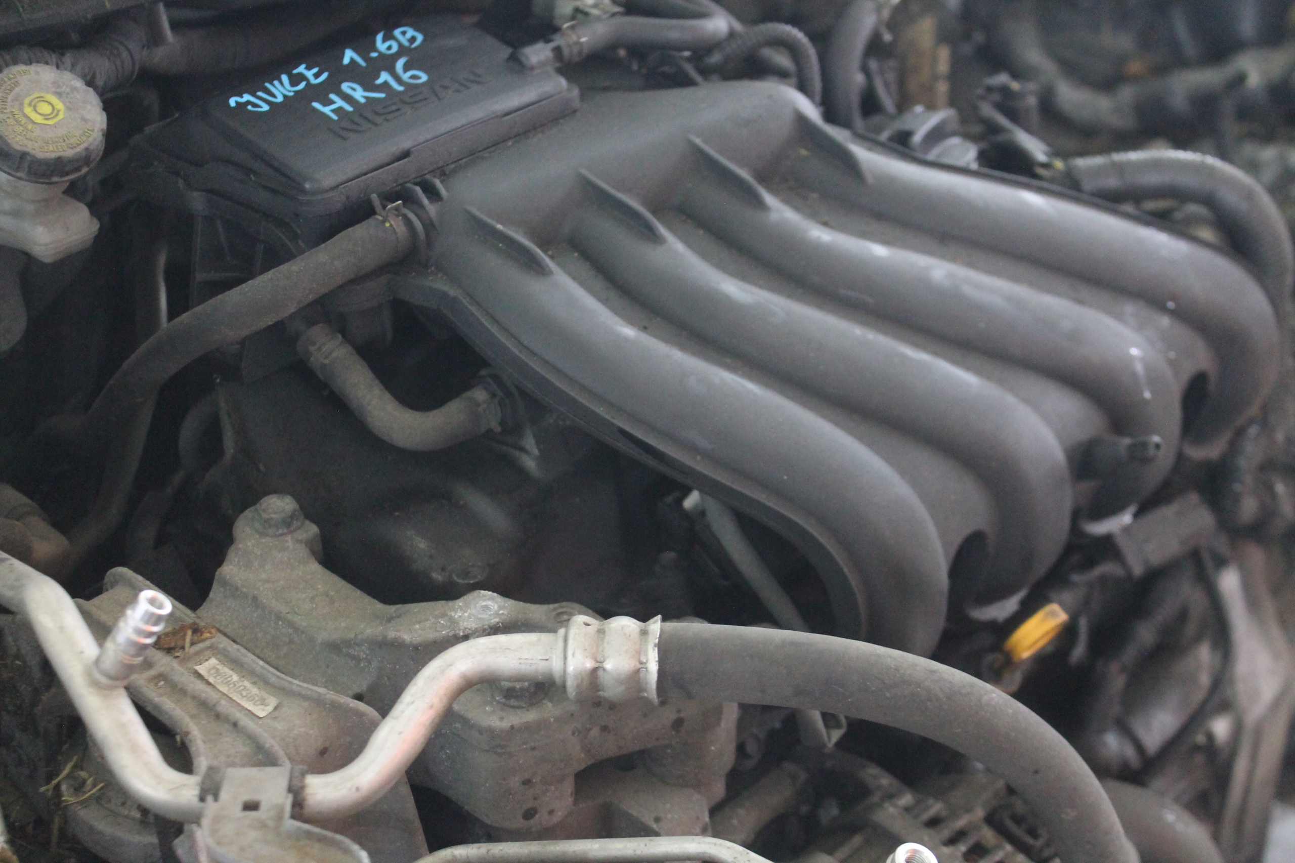 engine unprotected pillar 4X nozzle NISSAN HR16 117 KM 1.6 16V