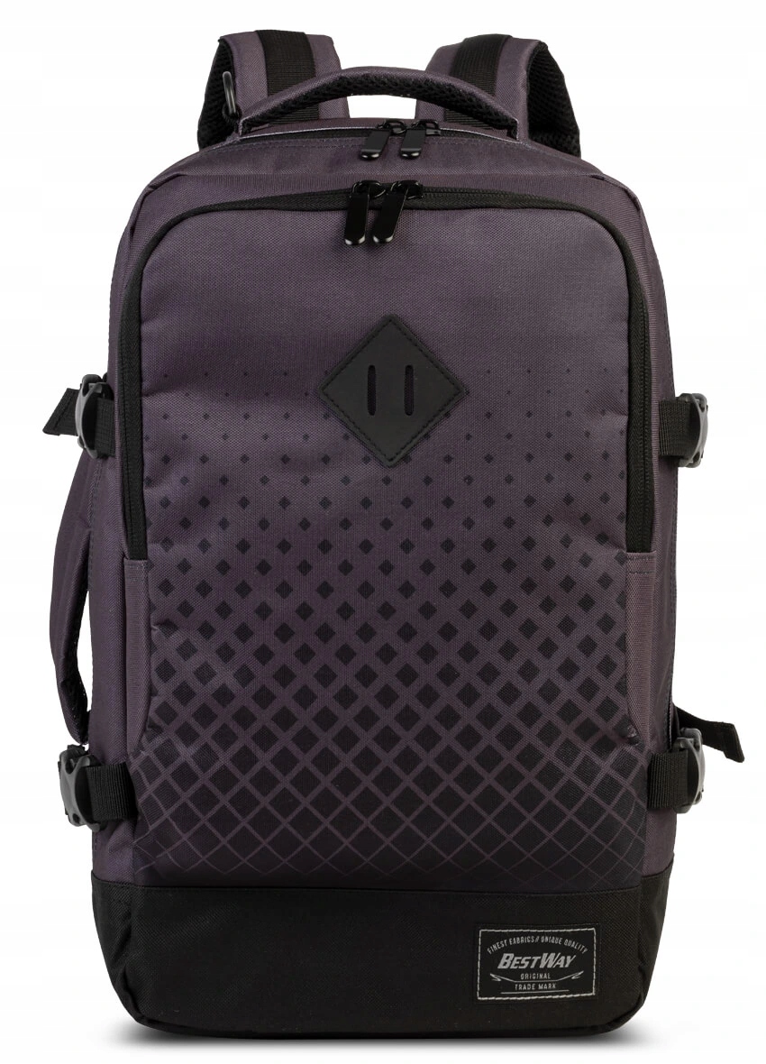 BestWay cestovní batoh Cabin pro small tmavě šedý/černý 20L