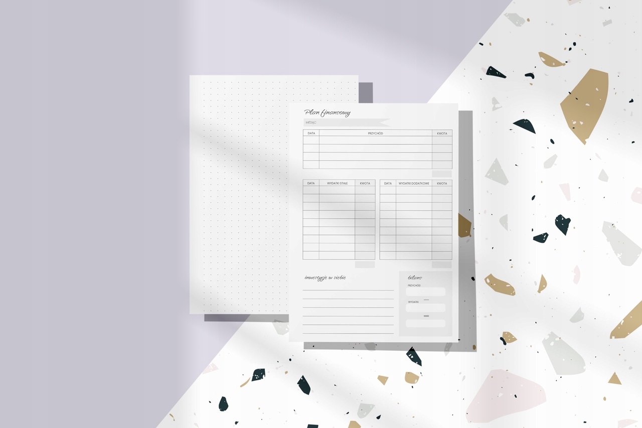 Wkład do organizera – PLAN FINANSOWY!