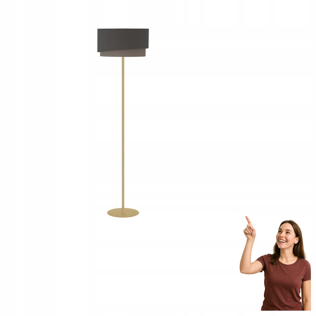 Podlahová lampa Manderline 39934 Eglo