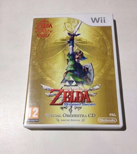 THE LEGEND OF ZELDA SKYWARD SWORD ORCHESTRA CD WII Tematyka role playing (RPG)