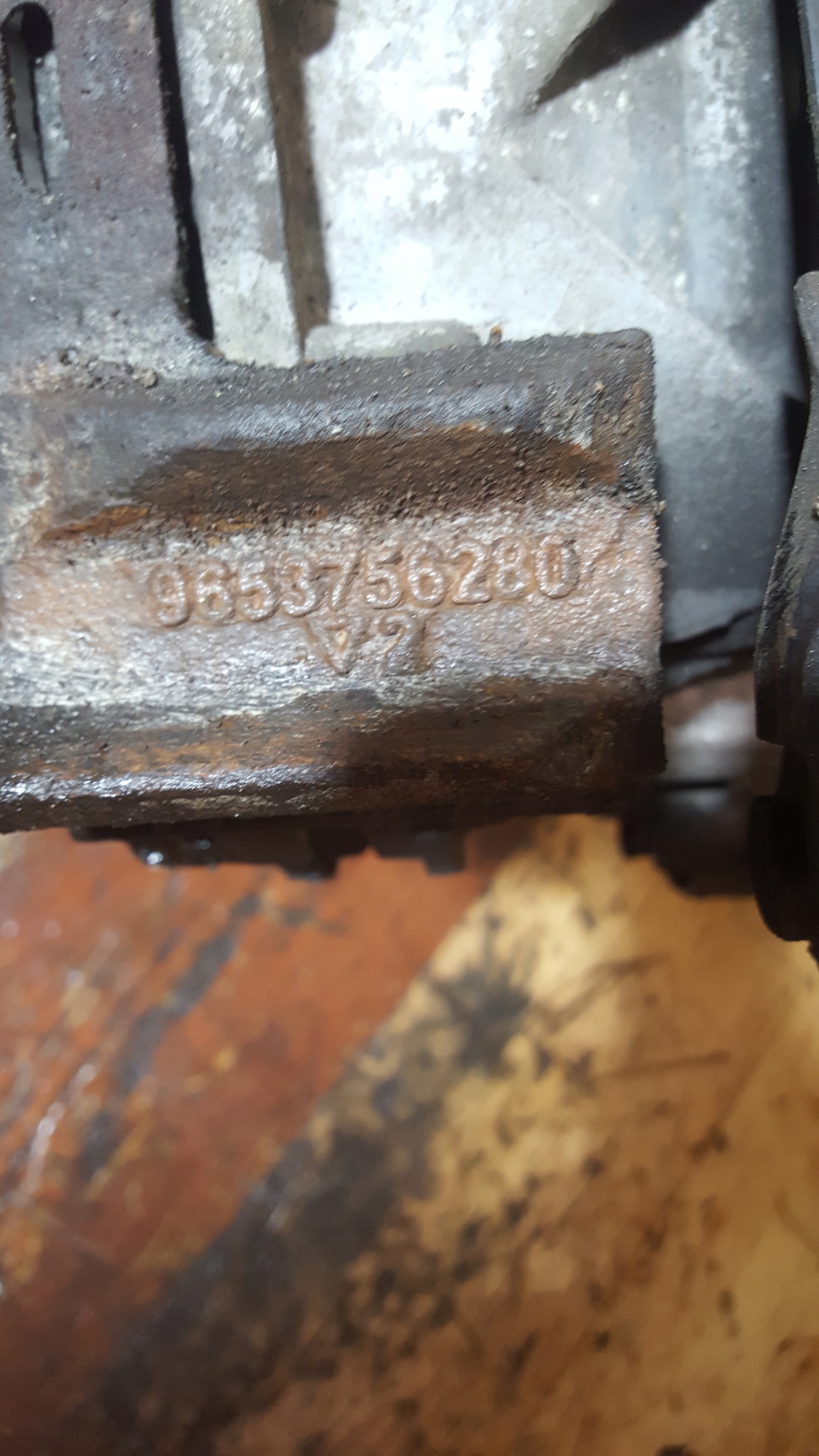 gearbox, manual CITROEN C3 9653756280