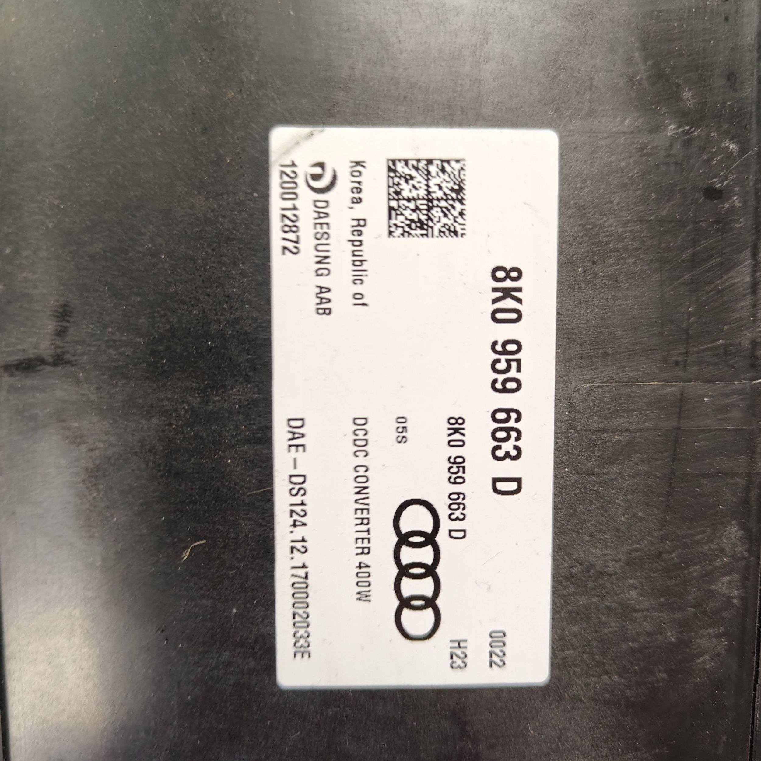 Centralina di tensione Audi A1 8K0959663D