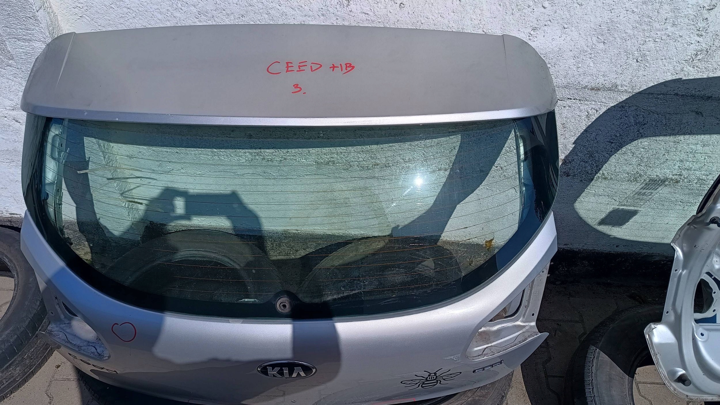 KIA CEED II HB boot door rear + window 9S 2013