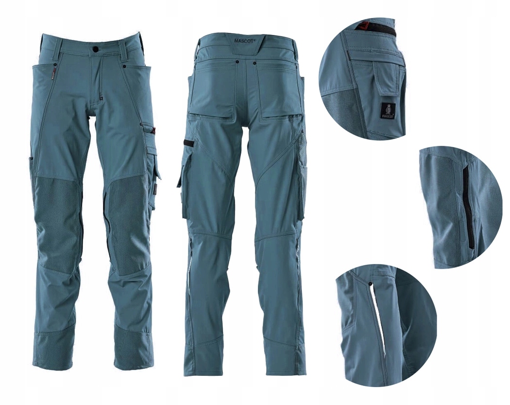Spodnie Robocze Elastyczne Streczowe Wielofunkcyjne Mascot 82C48