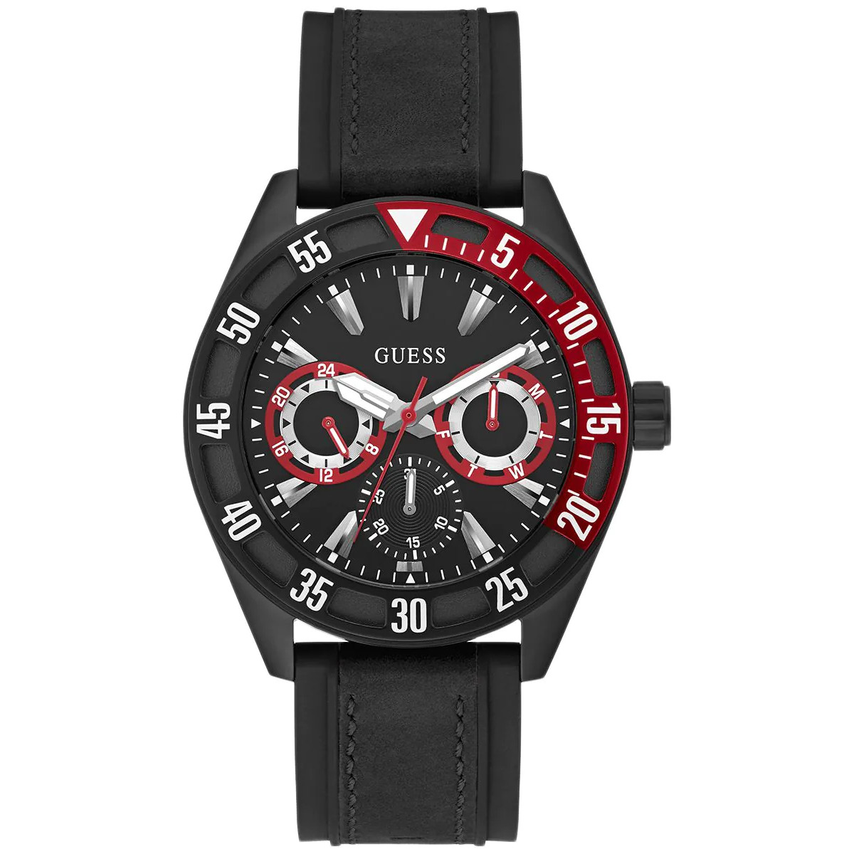 Pánské Hodinky Guess GW0903G2 s černým řemínkem