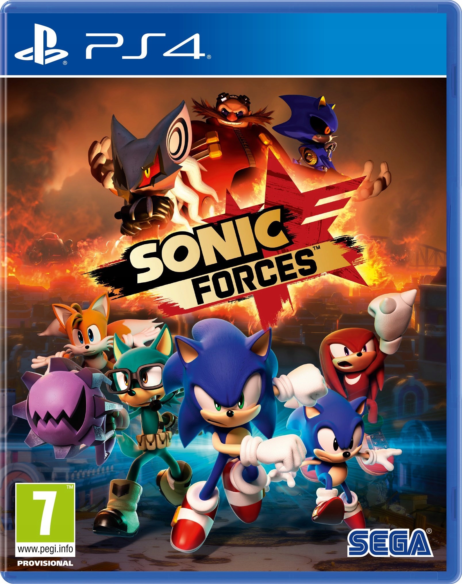 Sonic Forces Polska Wersja PS4 PS5 Płyta Gra Playstation 4