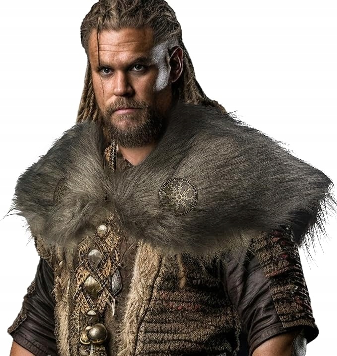 Kožešinový Kolík Wiking středověk barbarský cosplay Larp retro kostým