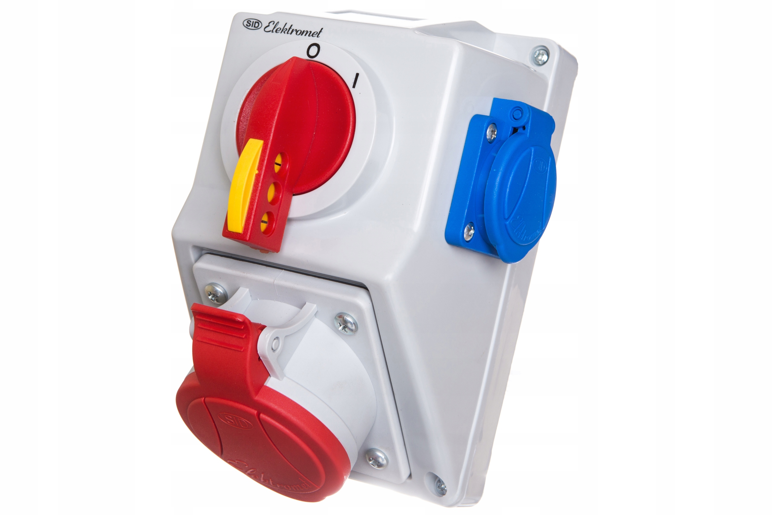 Zestaw instalacyjny 32/5 400V+1xGS IP54 +wyłącznik 0-1 C32-18.1N Elektromet