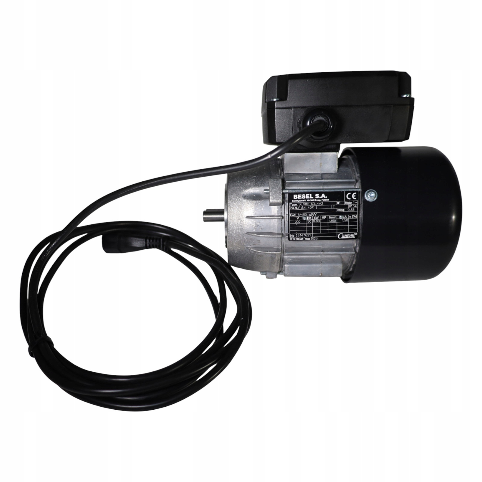Silnik do podajnika na ekogroszek Besel SEMKh 63-4A2 0,09 kW –