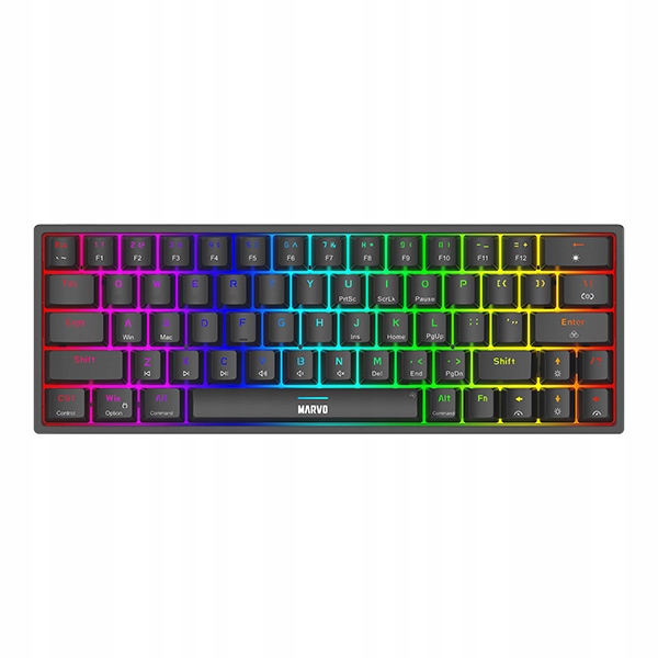 Drátová klávesnice Marvo Shogo 63 Rgb Tkl Mechanická Gaming
